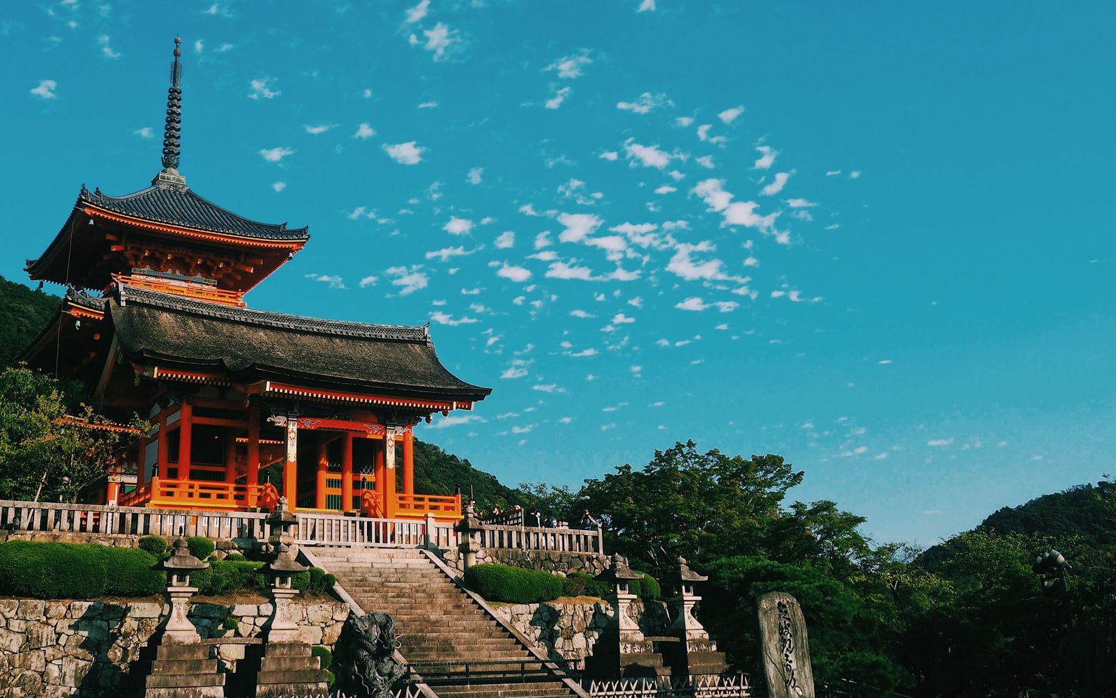 Kiyomizu-dera temple in Kyoto, Japan
