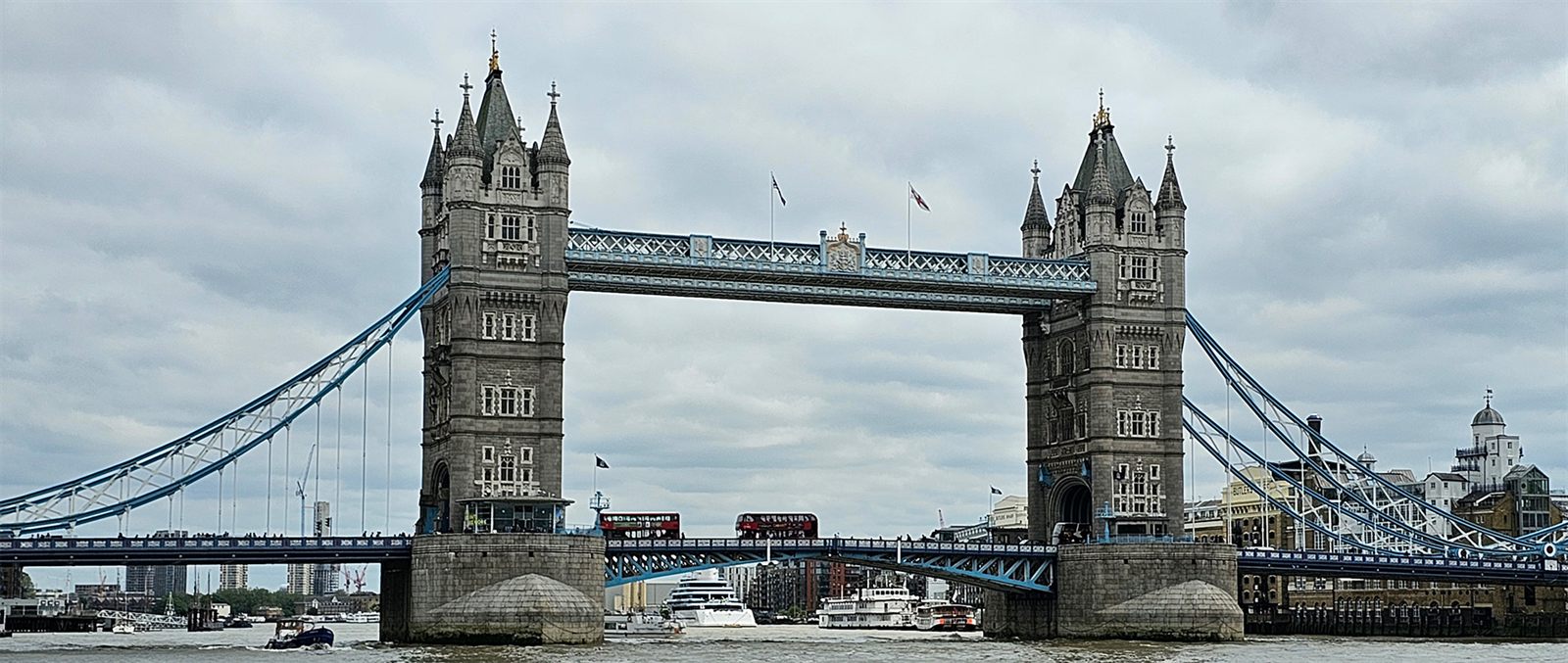 Tower Bridge over the River Thames in London